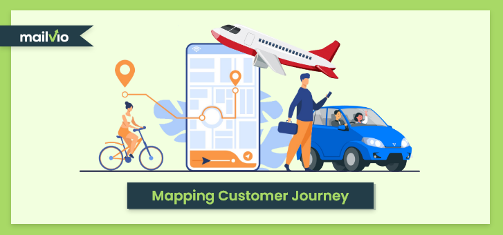 An artist's impression of a customer journey