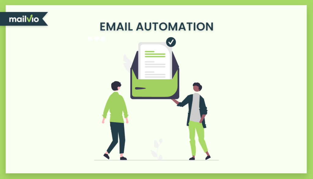 Mailvio's email automation feature