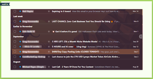 urgency email subject lines